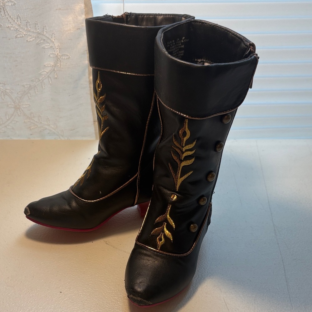 Anna Costume Boots - Kids